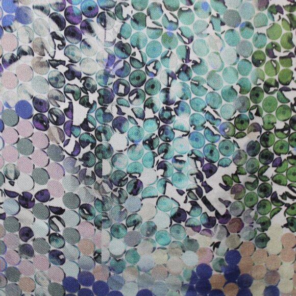 Peck & Peck Floral Pastel Color Peep-Hole Sleeve Blouse - Picture 7 of 11